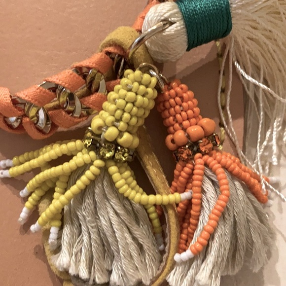 NWT Anthropologie RADÁ Tassel Sandals - Picture 2 of 7